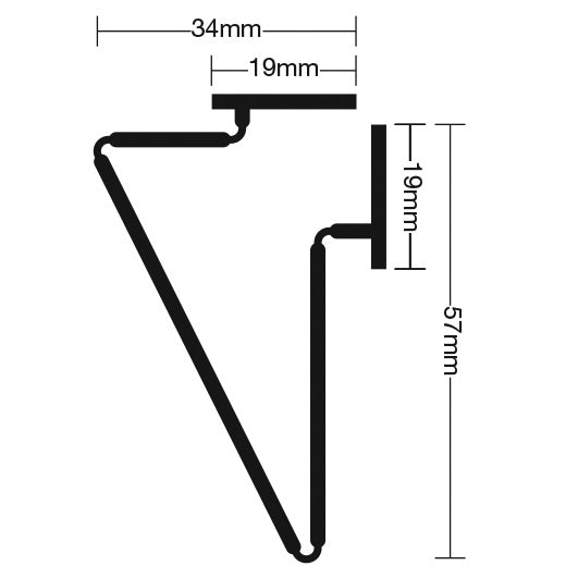 Stormguard 1950mm Slimline Finger Guard