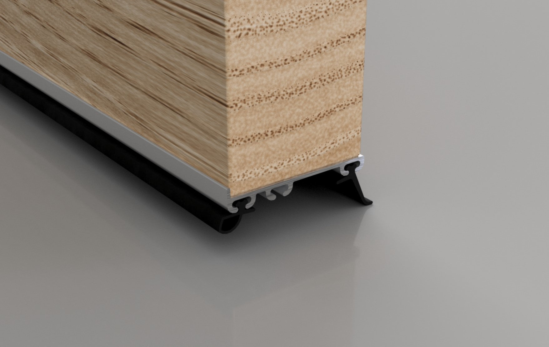Slimline 3SF Top Sweep Threshold Door Sill