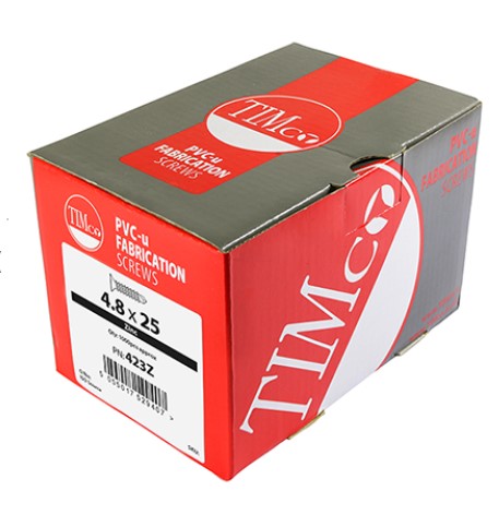 4.8mm x 25mm Timco Self Drilll CSK Window Repair Screws
