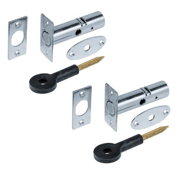 Rack Bolt Satin 60mm (Star Key)