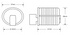 ASEC Thumbturn Screw In Cylinder