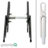 Clearline Lift & Turn Double Handle Bi-Fold Door Handle set with Cylinder Hole