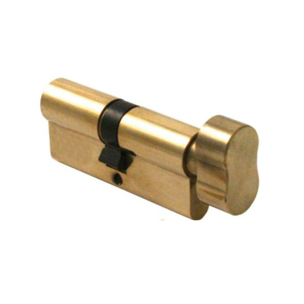 Eurospec Brass Thumbturn Euro Cylinder
