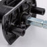 Universal Black Rear Fix Garage Door T Handle /Long Lugs
