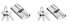 CFG Nickel Keyed Alike Euro Cylinder