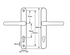 TSS 210mm Lever/Lever Door Handle