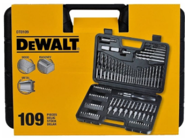 DeWalt 109 Piece Round Drill Bit Set