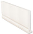 White PVC Ogee Full Replacement Fascia Board