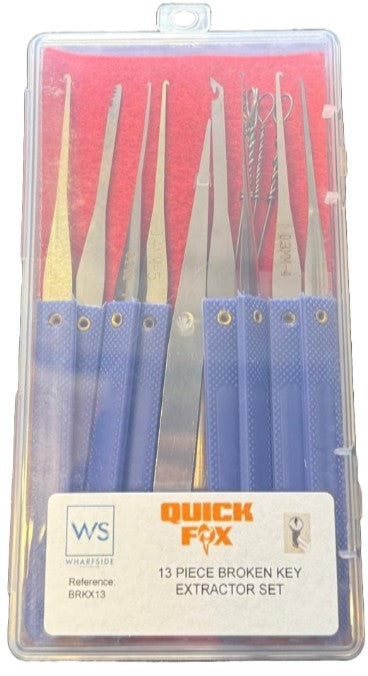 Quick Fox 13 Piece Broken Key Extractor