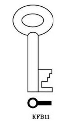 Fire Brigade Mortice Keys