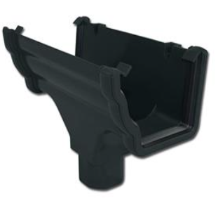 Ogee Gutter Running Outlets