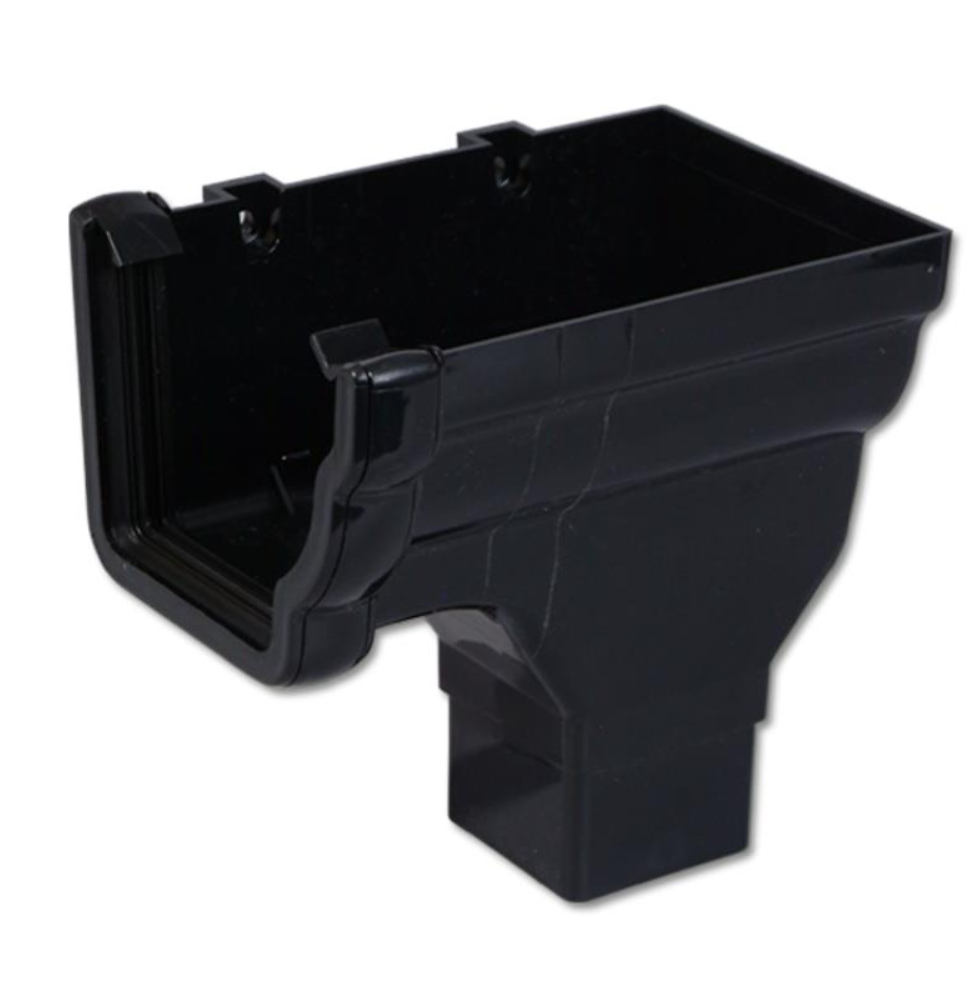 Ogee Gutter Stop End Outlet