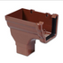Ogee Gutter Stop End Outlet