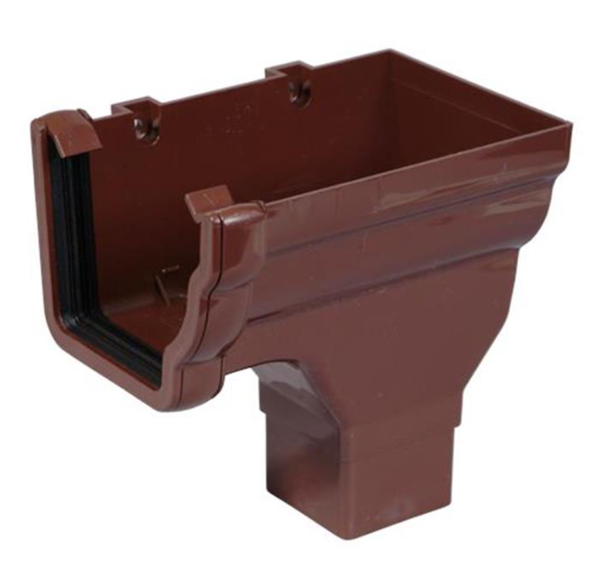Ogee Gutter Stop End Outlet
