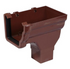 Ogee Gutter Stop End Outlet