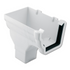 Ogee Gutter Stop End Outlet