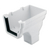 Ogee Gutter Stop End Outlet