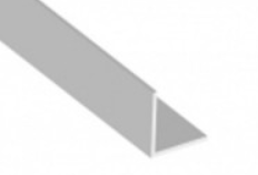 White PVC Solid Rigid Angle