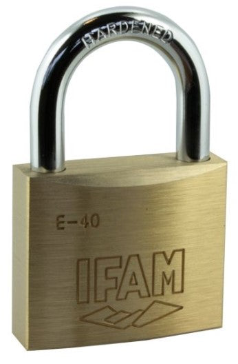 IFAM E Series Brass Padlock