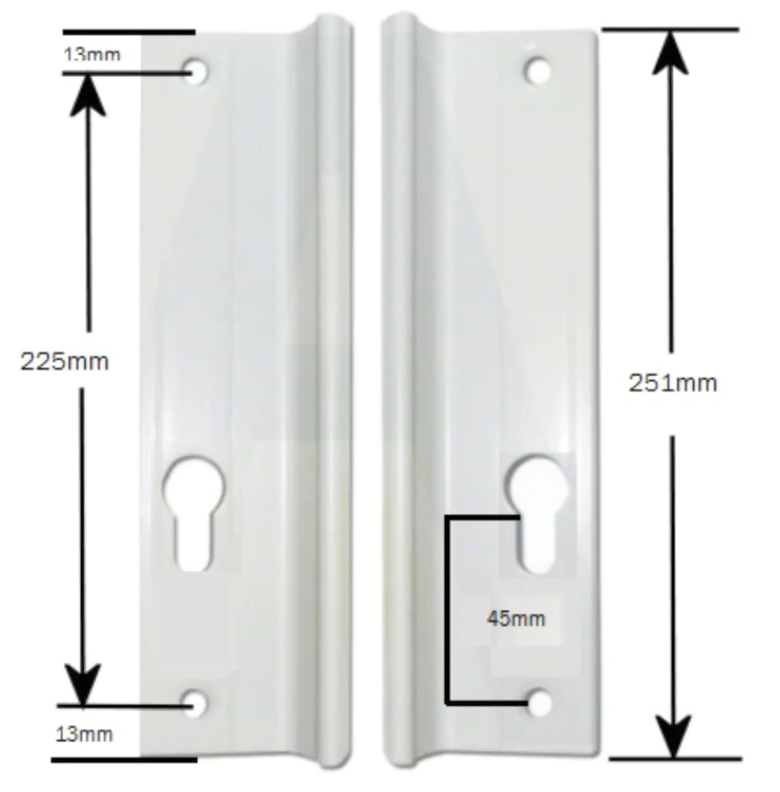 G-U Quattro Alternative Patio Door Handle