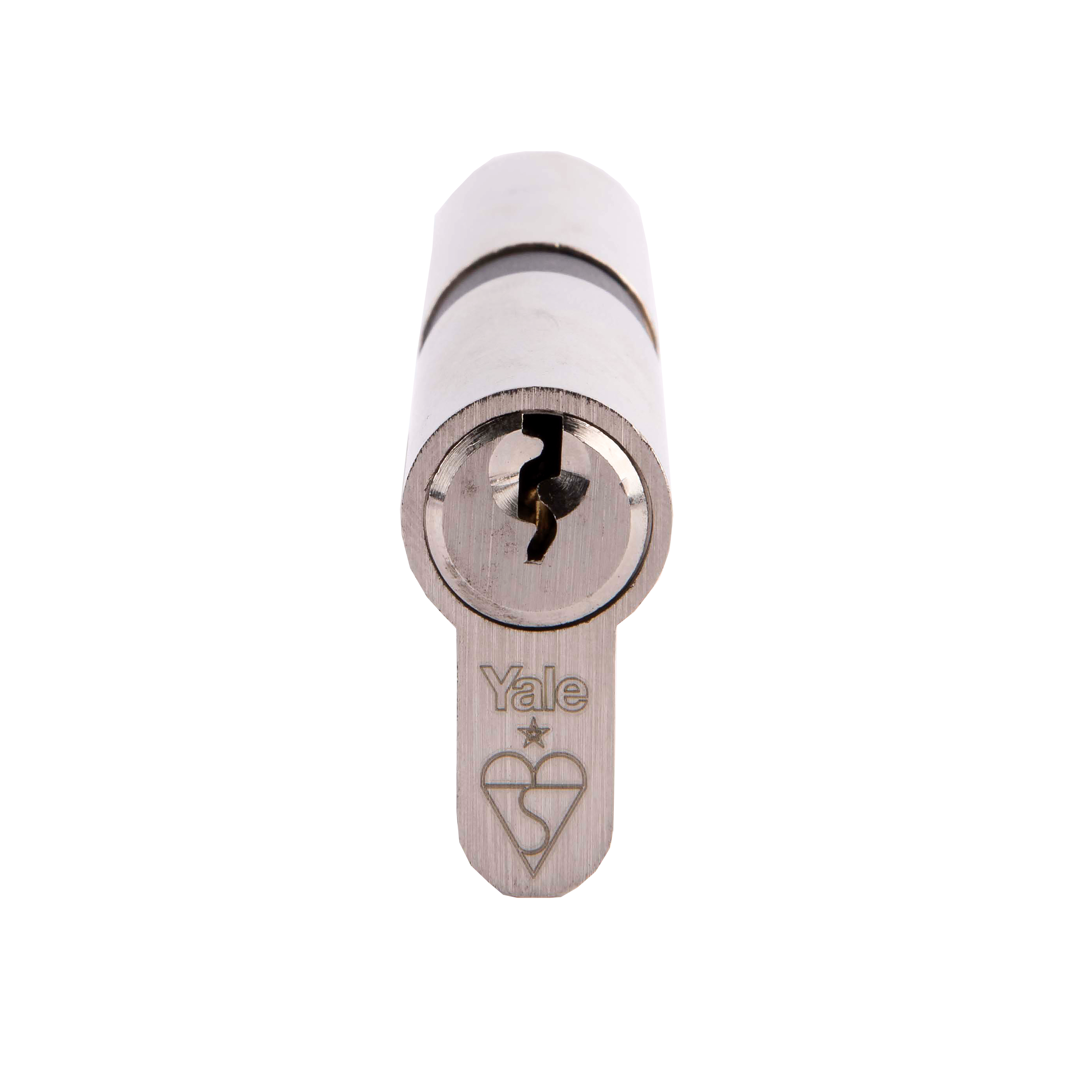 Yale 1* Nickel Superior Euro Cylinder
