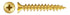 5 x 70mm CPF Yellow Multi Purpose Screws