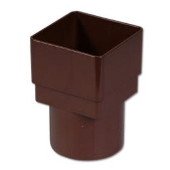 Square to Round Downpipe Adaptor