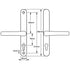 TSS 215mm (70pz) Lever/Lever Door Handles