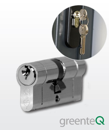 Q-Star 1* Brass Thumbturn Euro Cylinder