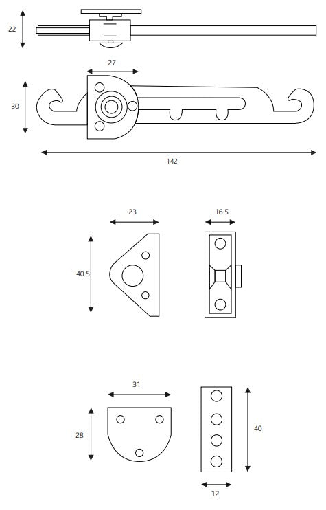 ERA Metal Window Restrictor