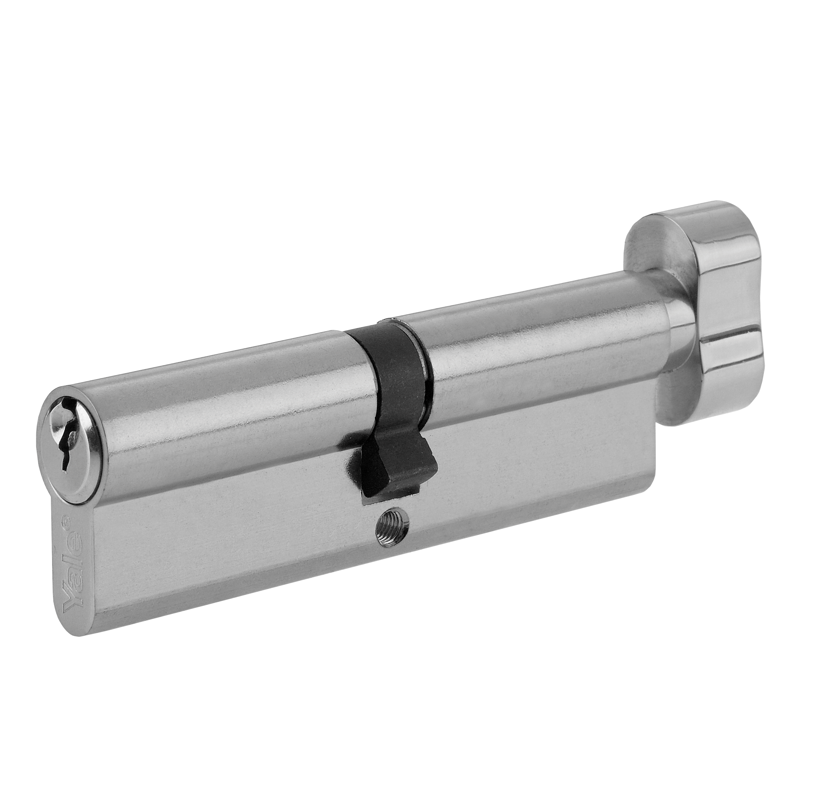 Yale Nickel Thumbturn Euro Cylinder