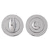 Bathroom Turn & Release Round Escutcheon