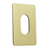 Oval Large Stick On Souber Escutcheon