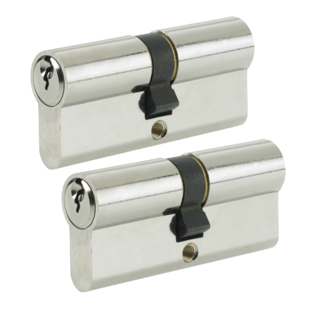 Paired-Alike Nickel Euro Cylinder